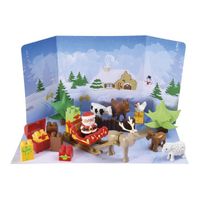 Calendrier de l'avent ABRICK Calendrier de l'Avent des Animaux Calendrier de l'avent ABRICK Calendrier de l'Avent des Animaux