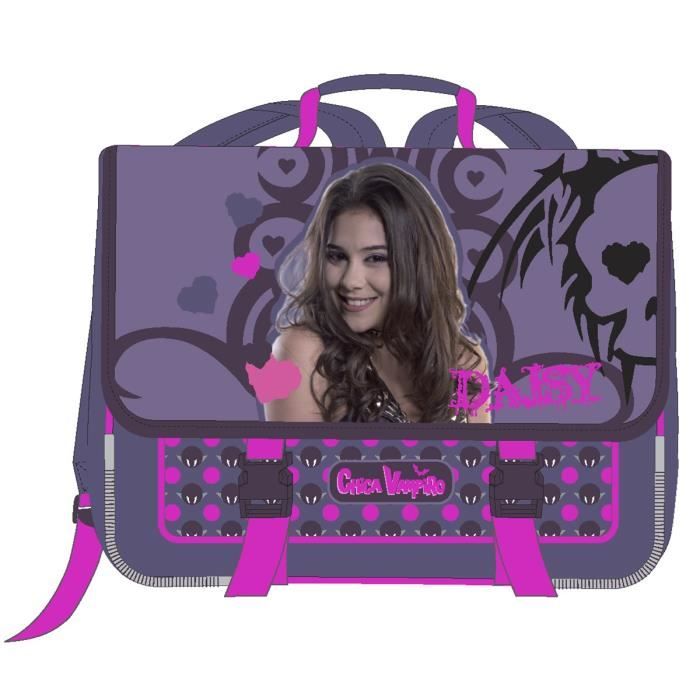 CHICA VAMPIRO cartable 1 compartiment - Primaire - Fille – Violet - 38 cm
