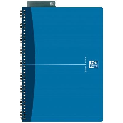 OXFORD Cahier reliure intégrale A4 - 180 pages - Petits carreaux - Office Essentials