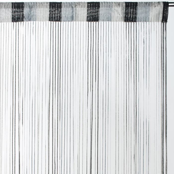 Rideau fils tricolore - Noir - 90cm x 2cm - Achat / Vente rideau ... Rideau fils tricolore - Noir - 90cm x 2cm - Achat / Vente rideau ...