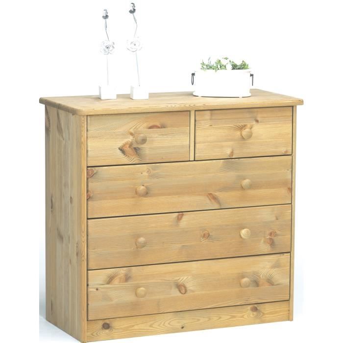 commode pin massif