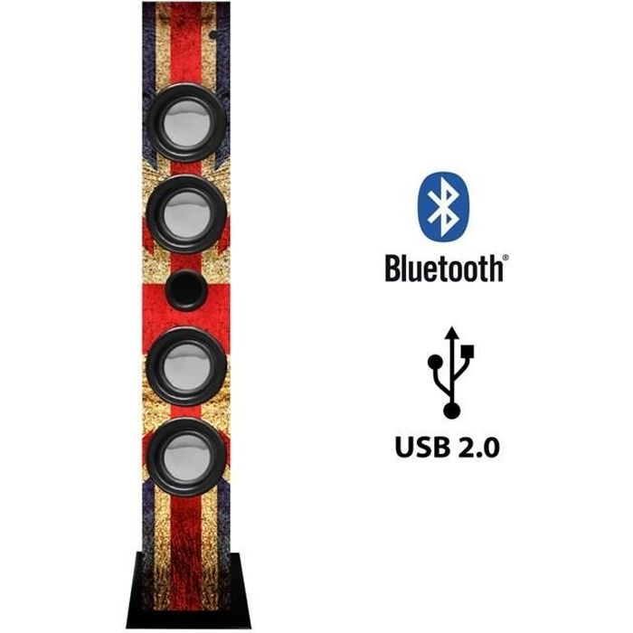 TOKAI BT-910A Enceinte bluetooth tour 50W FM USB