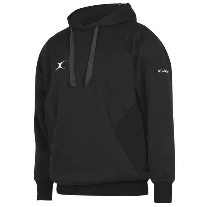 GILBERT Sweat à capuche VAPOUR - Enfant - Noir