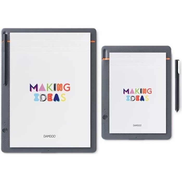 Wacom Smartpad Bamboo Slate - A5 Small - Gris