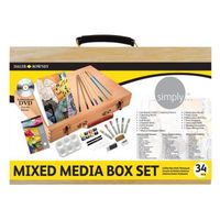 KIT DE DESSIN SIMPLY Coffret Multi-Techniques 34 Pièces KIT DE DESSIN SIMPLY Coffret Multi-Techniques 34 Pièces