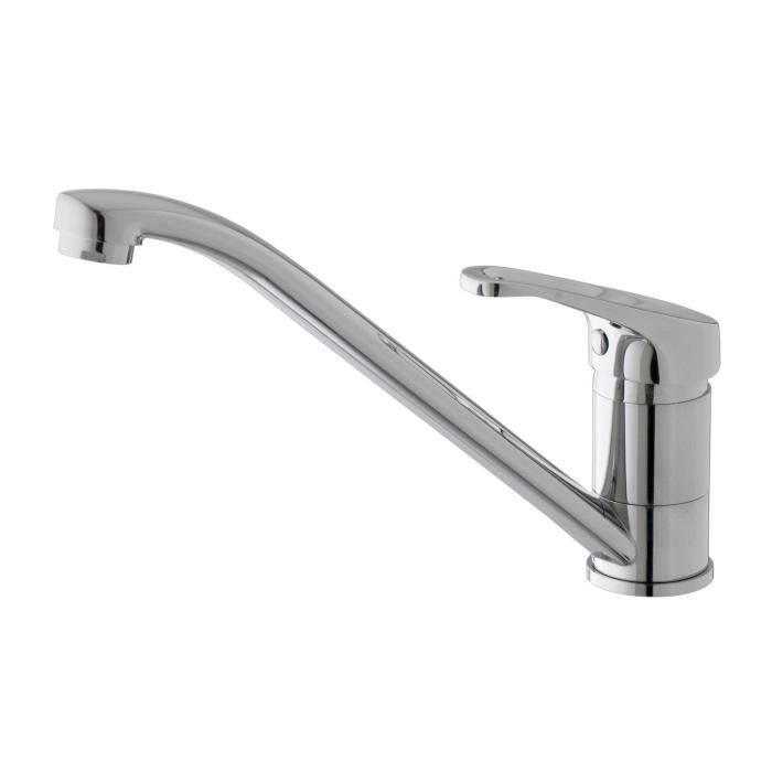 ESSEBAGNO Robinet mitigeur de cuisine Betaring - Sans douchette - Chromé