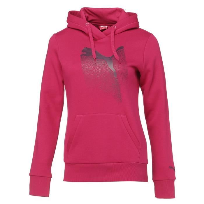 PUMA Sweatshirt avec Capuche Femme