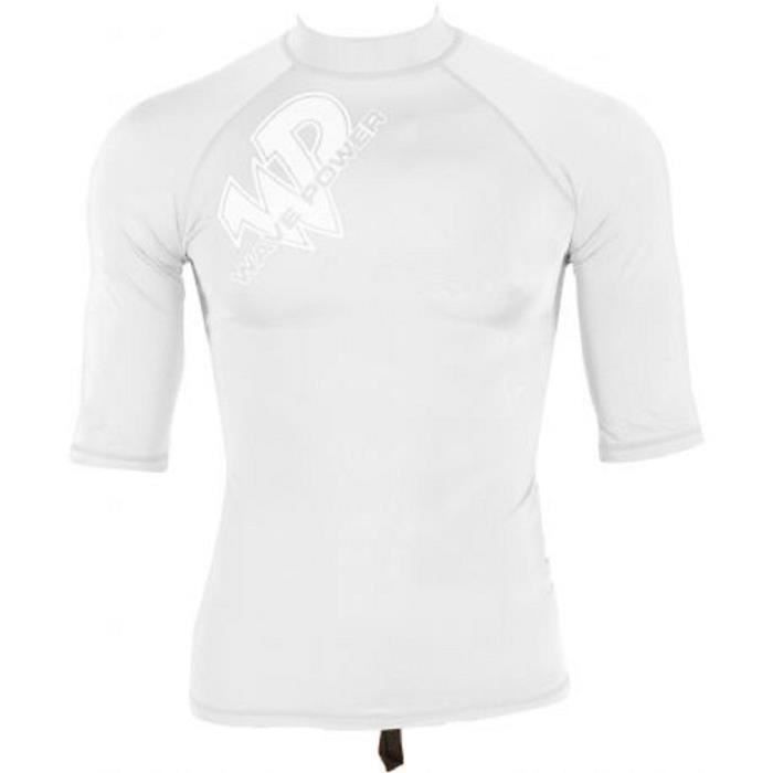 WAVE POWER Rashguard S SL Lycramen SS. Adulte