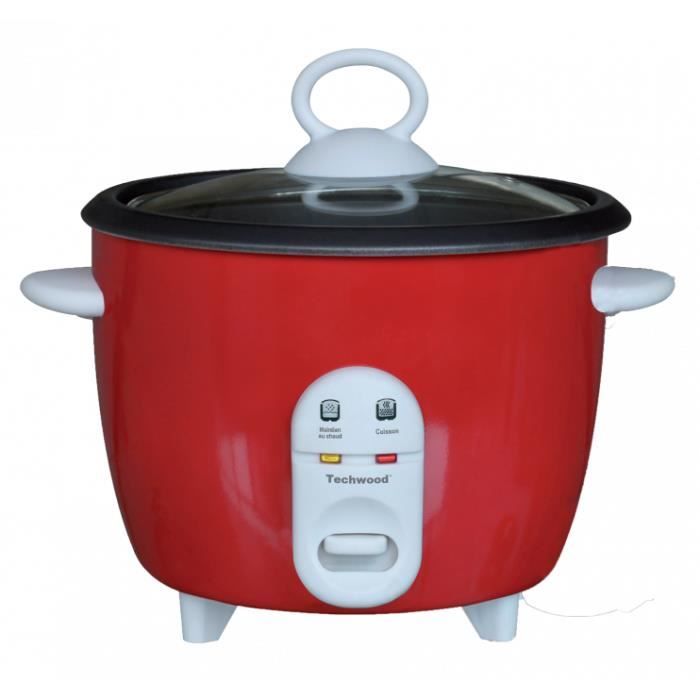 TECHWOOD TCR-105 Cuiseur à riz - Rouge