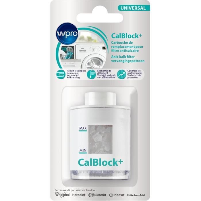 WPRO Cartouche de remplacement pour filtre anti-calcaire CAL110
