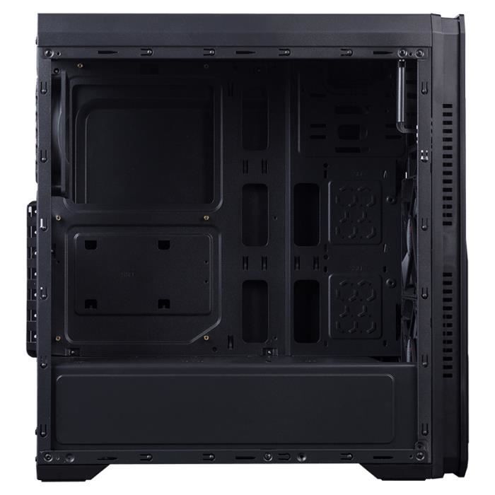 Hiditec V10 RGB, Tour, PC, Synthétique ABS,2