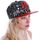 La Modeuse - Casquette bi-colore à imprimé calli