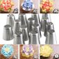 Tempsa 24pcs Douille A Pâtisserie Fleur En Inox Pour Gâteau