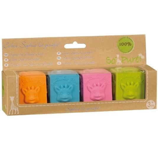 SOPHIE LA GIRAFE Cubes So'Pure