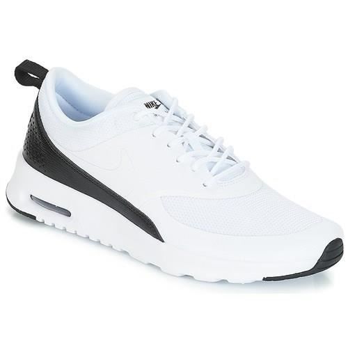 NIKE Baskets Air Max Thea - Femme - Blanc et Noir