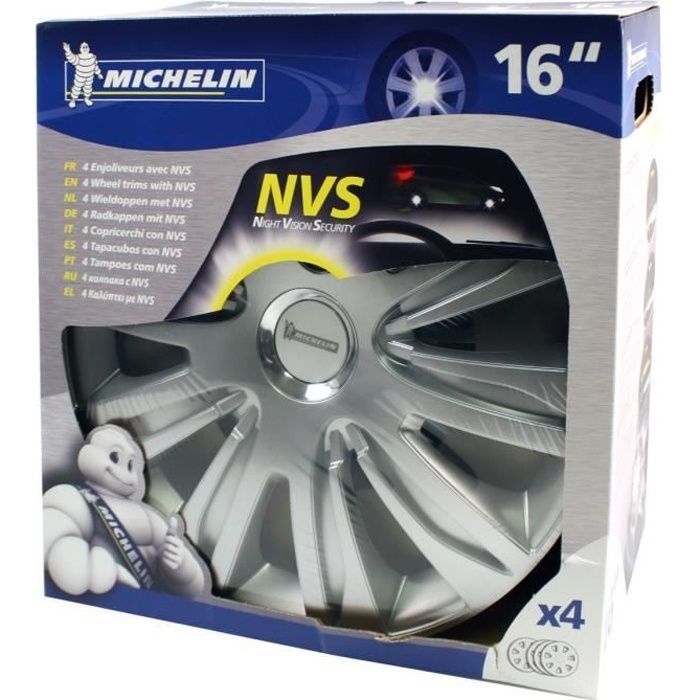 MICHELIN 4 enjoliveurs 16\