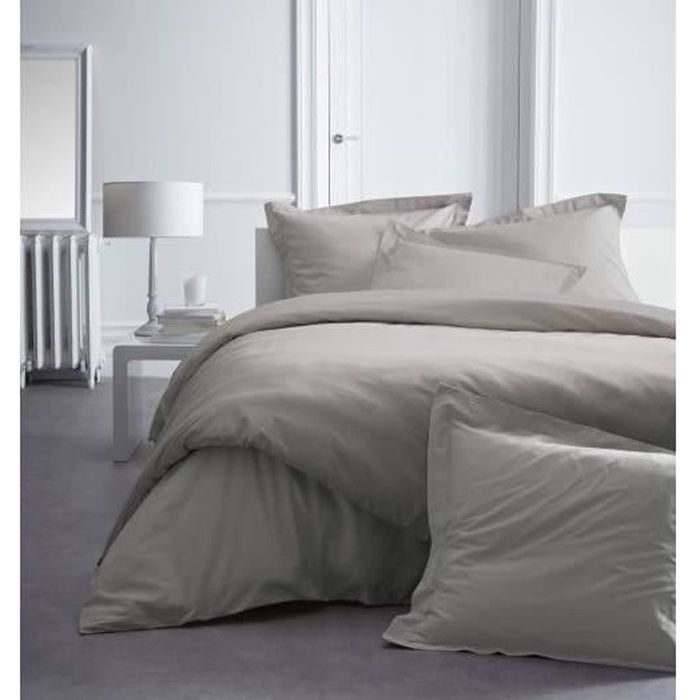 TODAY PREMIUM Drap housse Percale 160 MASTIC