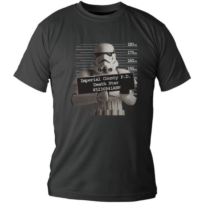STAR WARS T-shirt Stormtrooper Police Record