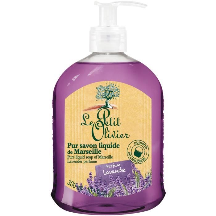 LE PETIT OLIVIER Pur savon liquide de Marseille Parfum lavande - 300 ml