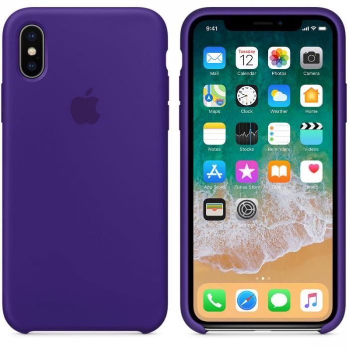 coque iphone 8 apple violette