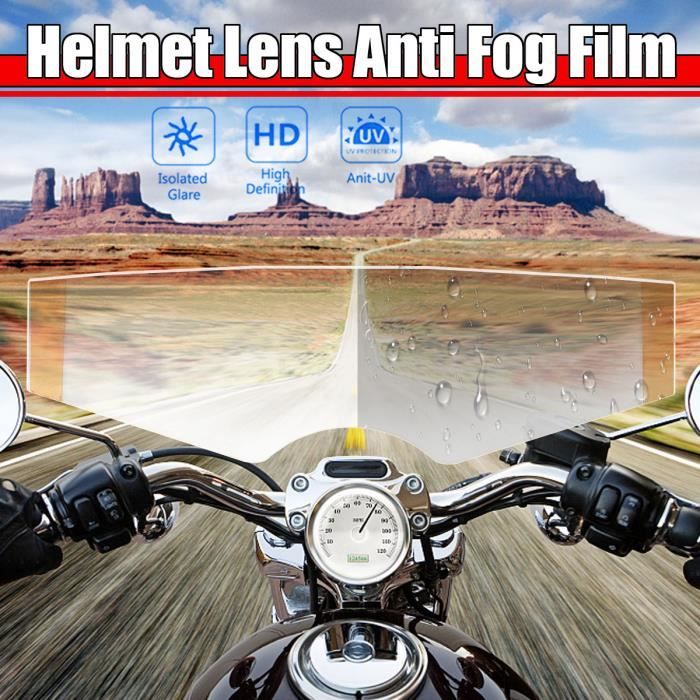 T4w 1x Film De Protection Visière Pour Casque De Moto Film De