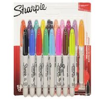 Boîte de classement SHARPIE Lot de 18 marqueurs permanents - Pointe fi Boîte de classement SHARPIE Lot de 18 marqueurs permanents - Pointe fi