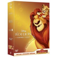 DVD DESSIN ANIMÉ DVD Coffret Le Roi Lion - Coffret 4 DVD - Disney DVD DESSIN ANIMÉ DVD Coffret Le Roi Lion - Coffret 4 DVD - Disney