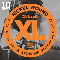 CORDE POUR INSTRUMENT DADDARIO EXL110-10P 10 Jeu de cordes électrique en CORDE POUR INSTRUMENT DADDARIO EXL110-10P 10 Jeu de cordes électrique en