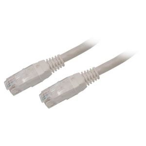 OMENEX Câble RJ45 catégorie 5 UTP droit 5m blanc