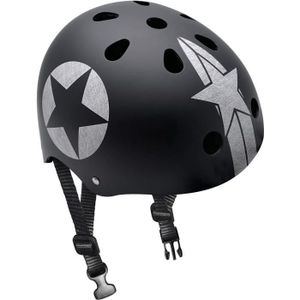 STAMP Casque Skate Black Star avec Molette d'Ajustement