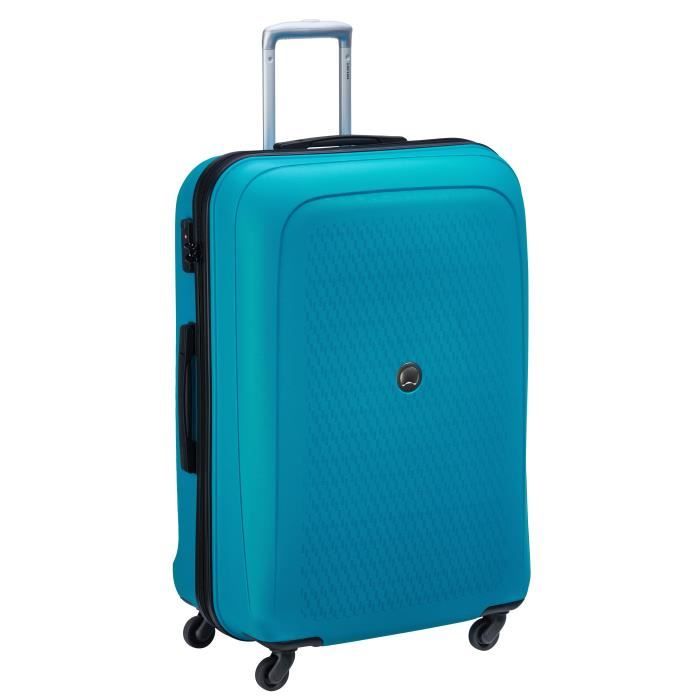 VISA DELSEY - TASMAN Valise trolley 79cm 4 roues - Turquoise