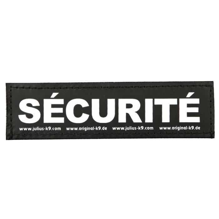 TRIXIE 2 Stickers Velcro Julius-K9 - S - Security - Pour chien
