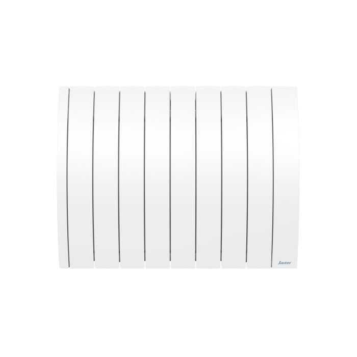 SAUTER Radiateur connecté à inertie Fluide Ipala - Horizontal - 1500W - Blanc