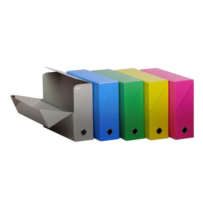 FAST Boite de transfert - Dos 9 cm - 34x25,5 cm pellicule - Vert
