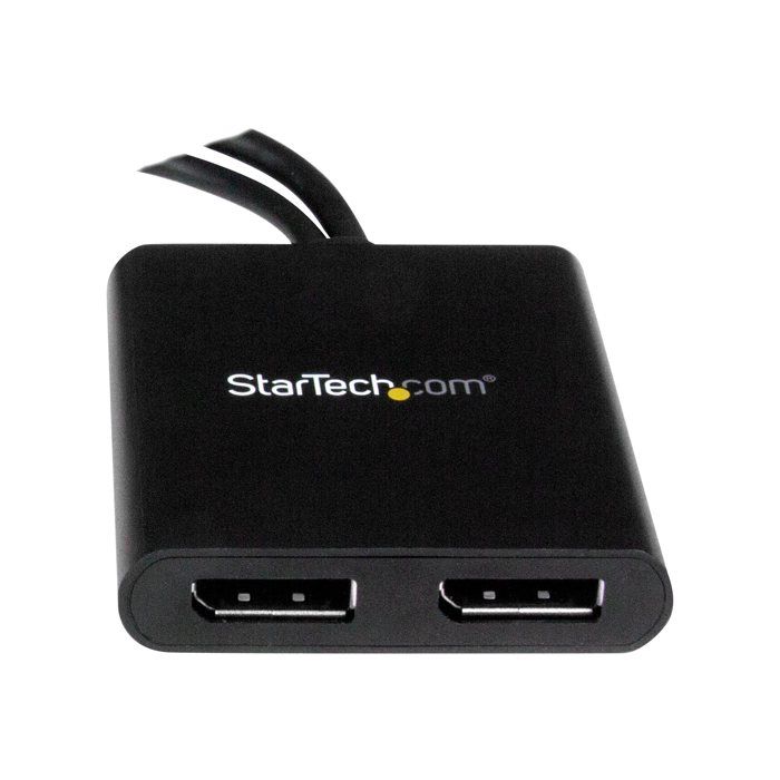 STARTECH.COM Splitter/Répartiteur multi-écrans Mini DisplayPort vers 2x DisplayPort - MSTMDP122DP Hub MST à 2 ports