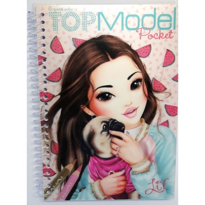 Cahier Coloriage Top Model