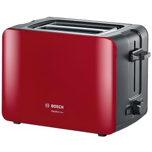 BOSCH TAT6A114 Grille-pain ComfortLine ? Rouge