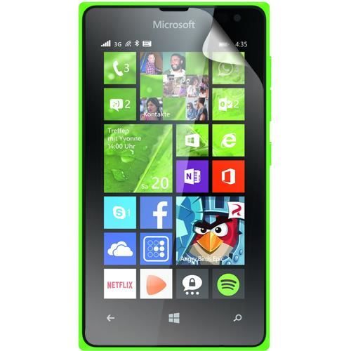 BIGBEN Lot de 2 protèges-écran pour Nokia Lumia 435 - Transparent