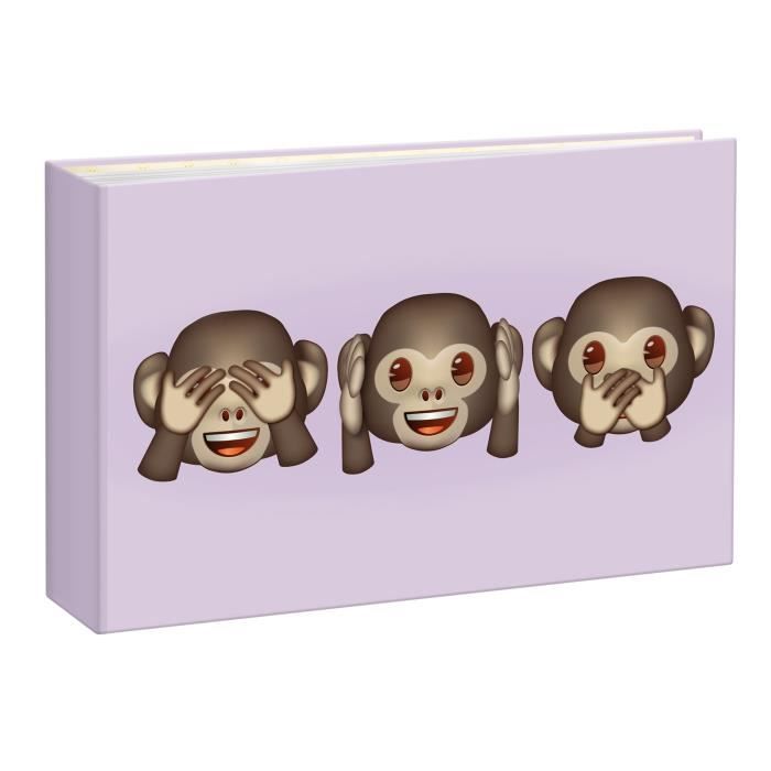 Mini Album photos - 10 x 15 cm - Emoji 3 singes