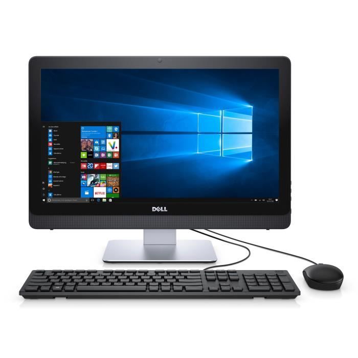 PC Tout en Un DELL Inspiron 3264 - 21,5 pouces FHD - i5-7200U - RAM 8Go - Disque dur 1To - Intel Graphics 620 - W10 - Écran tactile