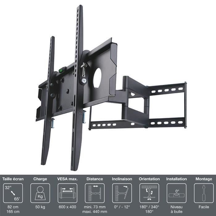 INOTEK PRO M1 3265 Support TV mural - Pour TV 32\