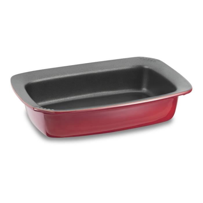 TEFAL SO EASY Plat à four rectangulaire J2102114 26,5x18cm violet