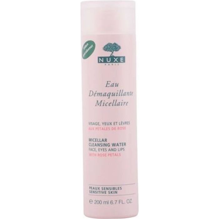 Nuxe Petales De Rose Eau Démaquillante Micellaire 200 Ml