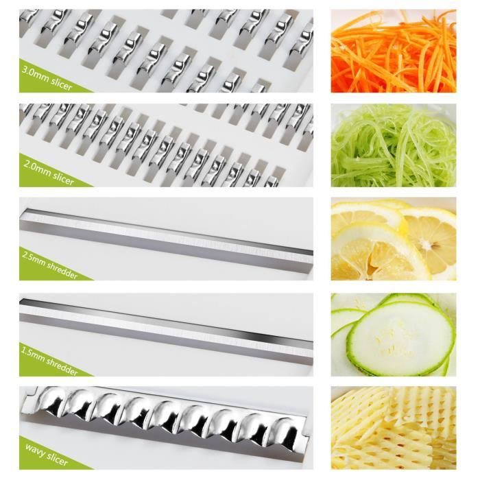 Lifewit Mandoline Multifonctionnelle Trancheuse1