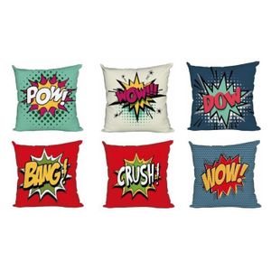 HOUSSE DE COUSSIN O'CBO Housse de coussin Vintage Kiss - 42 x 42 cm 