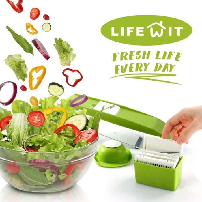 Lifewit Mandoline Multifonctionnelle Trancheuse3