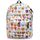 Sac à Dos Emoji Cartable Toile Ecole Voyage Femme