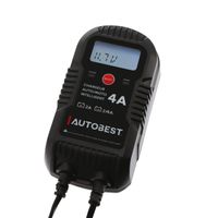 CHARGEUR DE BATTERIE AUTOBEST Chargeur Automatique 6/12V 4A avec Access CHARGEUR DE BATTERIE AUTOBEST Chargeur Automatique 6/12V 4A avec Access