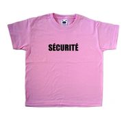 T-SHIRT T-Shirt enfant Sécurité T-SHIRT T-Shirt enfant Sécurité