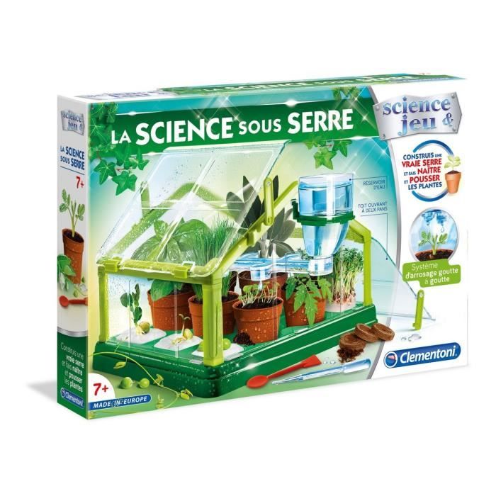 CLEMENTONI Science & Jeu - La Science Sous Serre - Jeu scientifique